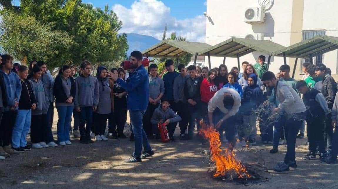 2024 Yılı Deprem ve Yangın Tatbikatları Gerçekleştirildi.